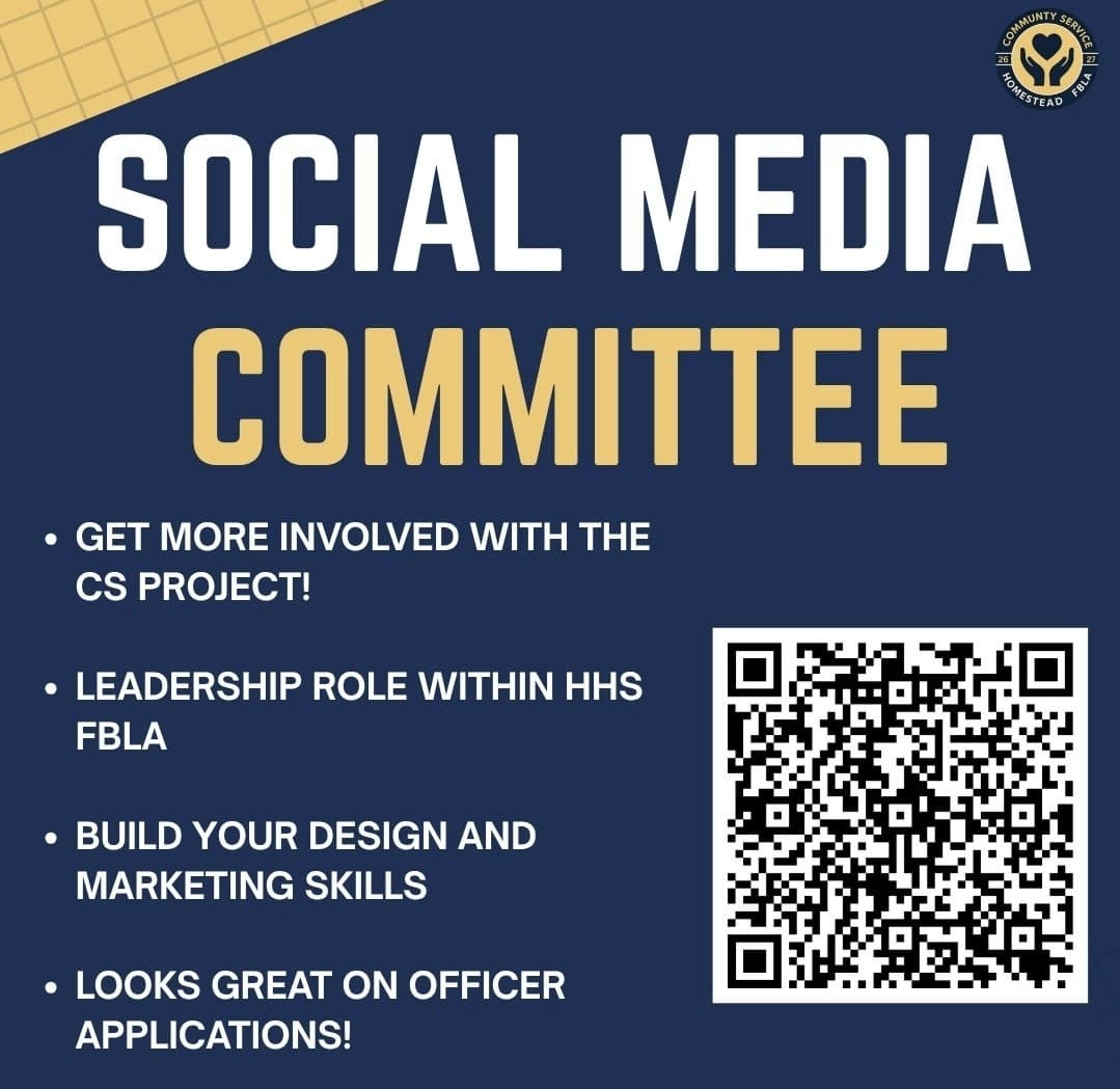 Social Media Committee Flyer